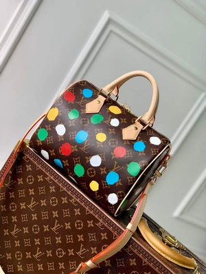 LV M46433 Louis Vuitton LV x YK Speedy Bandouliere 25 Bag - Default Title - View 1