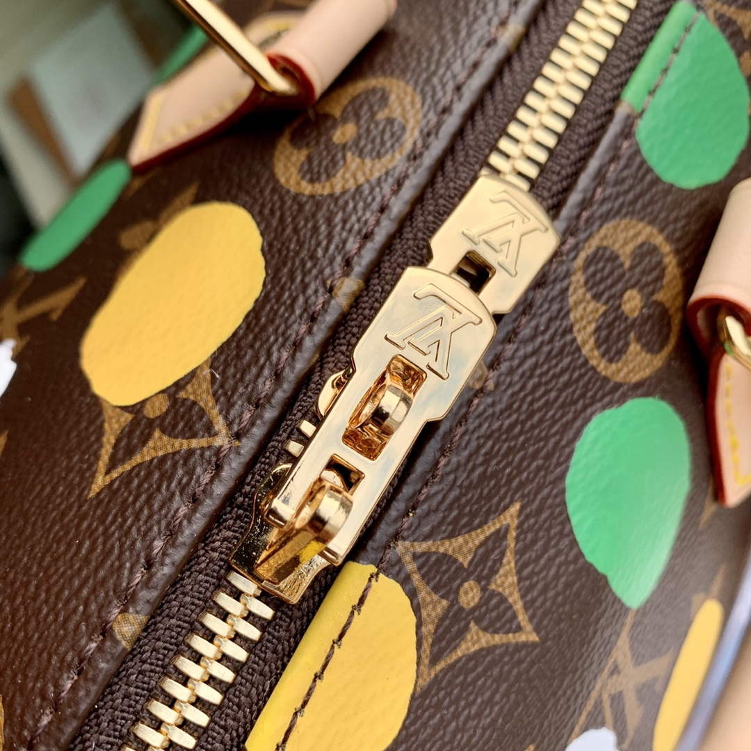 LV M46433 Louis Vuitton LV x YK Speedy Bandouliere 25 Bag - Default Title - View 6