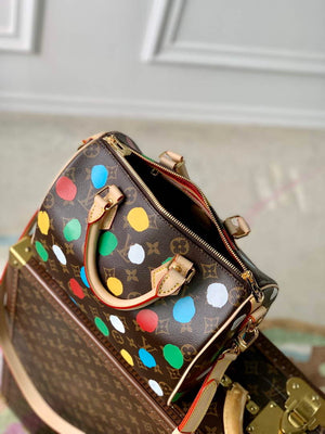 LV M46433 Louis Vuitton LV x YK Speedy Bandouliere 25 Bag - Default Title - View 7