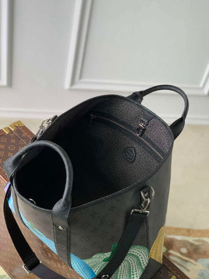 LV M46434 Louis Vuitton LV x YK Weekend Tote - Default Title - View 9