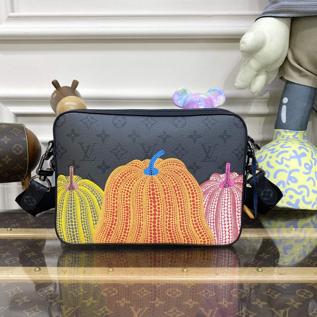 LV M46435 Louis Vuitton LV x YK Trio Messenger - Default Title - View 2