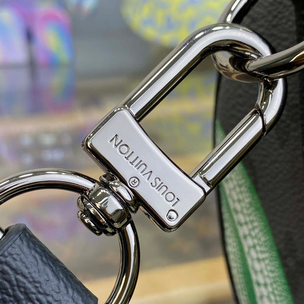 LV M46437 Louis Vuitton LV x YK Keepall 25 Bag Monogram Eclipse