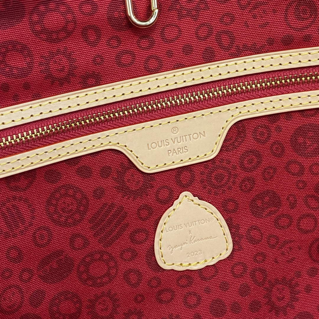 LV M46447 Louis Vuitton LV x YK Neverfull MM Bag - Default Title - View 8