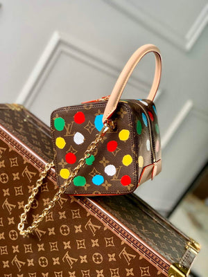 LV M46450 Louis Vuitton LV X YK SQUARE Handbag (China limited edition) - Default Title - View 1