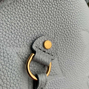 LV M46482 Louis Vuitton Neverfull MM Bag M45685 Monogram Empreinte Leather Blue - Default Title - View 5