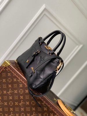 LV M46488 Louis Vuitton Trianon PM Bag Monogram Black - Default Title - View 2