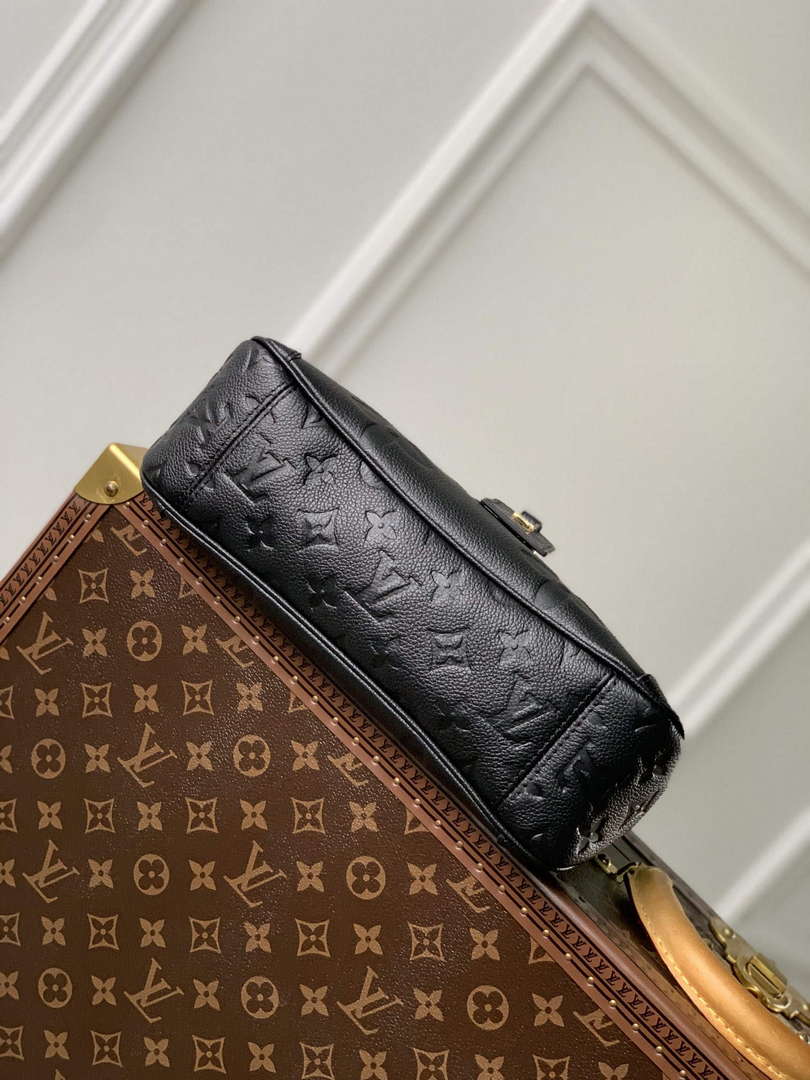 LV M46488 Louis Vuitton Trianon PM Bag Monogram Black - Default Title - View 4