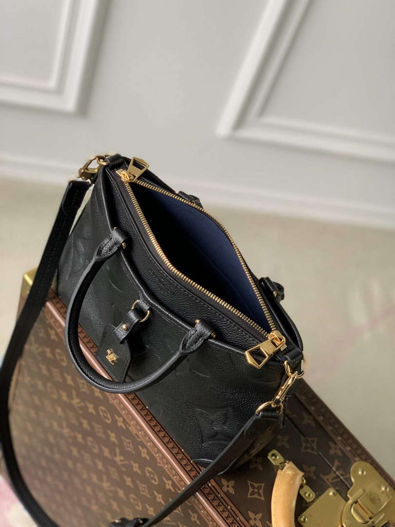 LV M46488 Louis Vuitton Trianon PM Bag Monogram Black - Default Title - View 8
