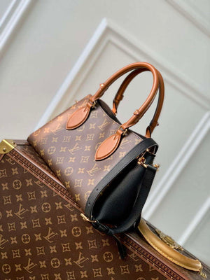 LV M46495 Louis Vuitton Op¨¦ra BB Tote Bag Black - Default Title - View 3