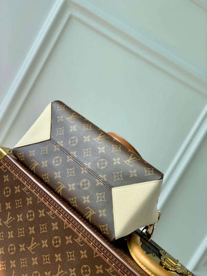 LV M46495 Louis Vuitton Op¨¦ra BB Tote Bag Cr¨¨me Beige - Default Title - View 3
