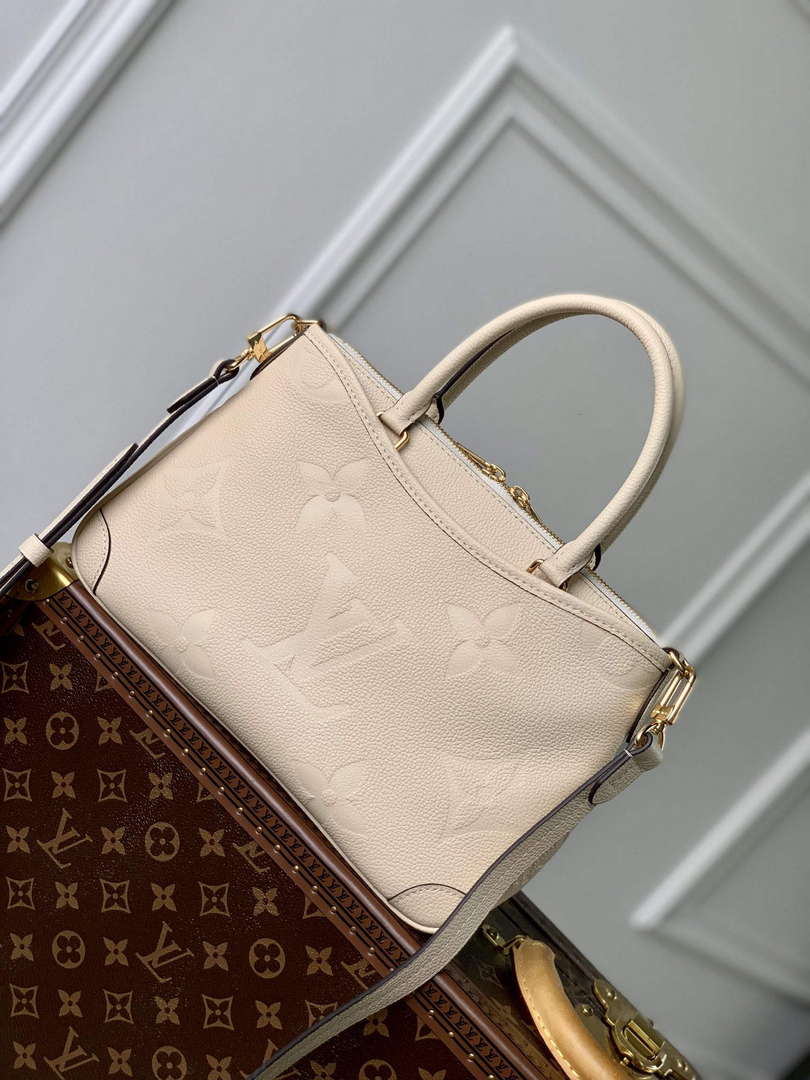 LV M46503 Louis Vuitton Trianon PM Bag Monogram Cr¨¨me Beige
