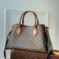 LV M46508 Louis Vuitton Vend?me MM Bag Black - Default Title - View 1