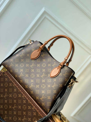 LV M46508 Louis Vuitton Vend?me MM Bag Black - Default Title - View 2