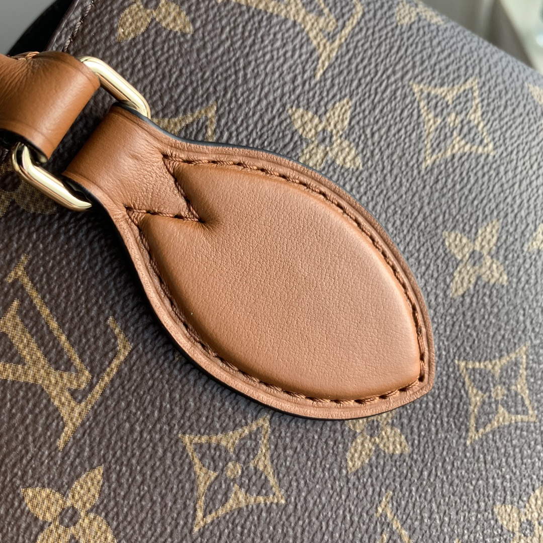LV M46508 Louis Vuitton Vend?me MM Bag Black - Default Title - View 4