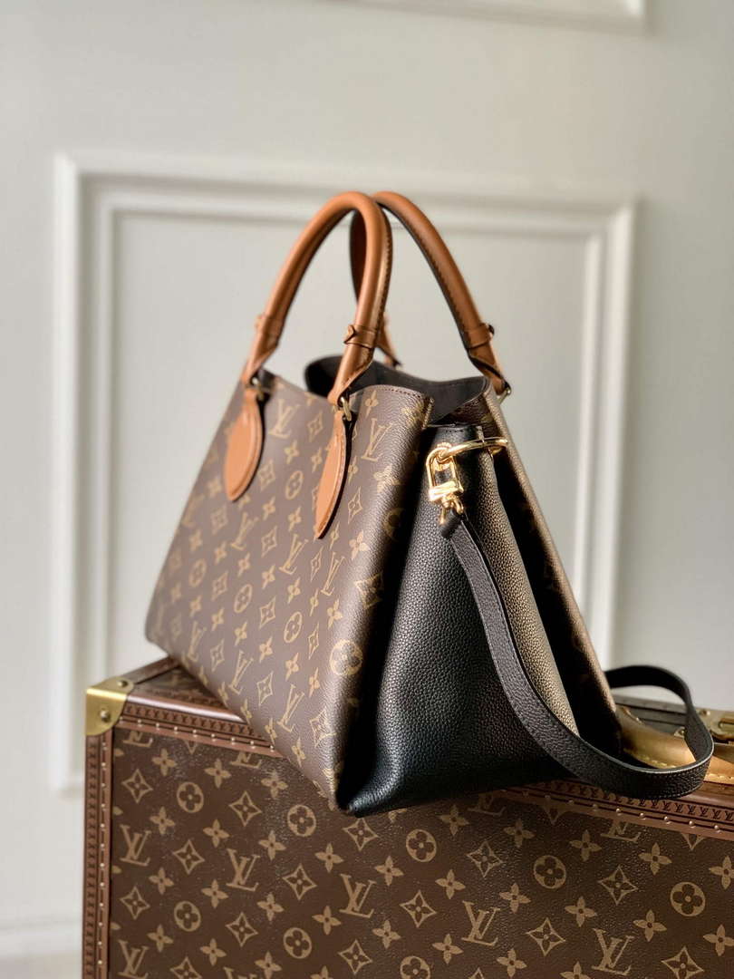 LV M46508 Louis Vuitton Vend?me MM Bag Black - Default Title - View 7