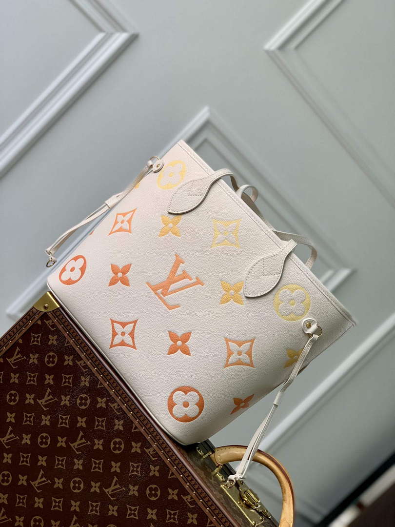 LV M46516 Louis Vuitton Neverfull MM Bag - Default Title - View 2