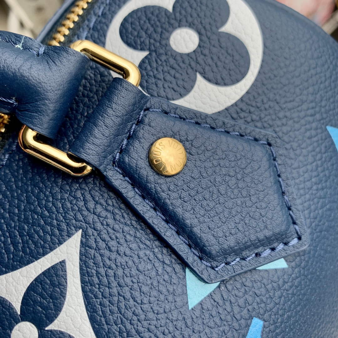 LV M46517 Louis Vuitton Speedy Bandouliere 20 Gradient Blue - Default Title - View 5