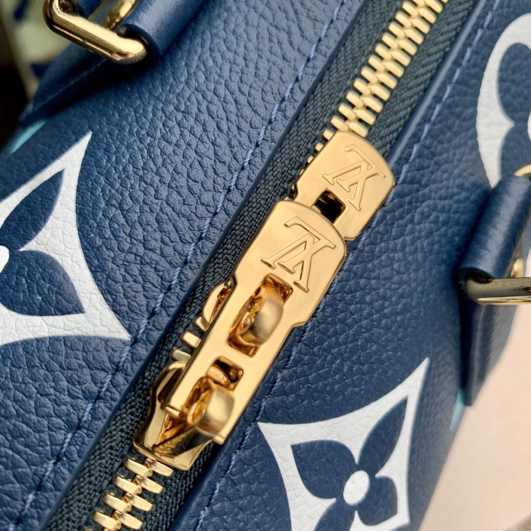 LV M46517 Louis Vuitton Speedy Bandouliere 20 Gradient Blue