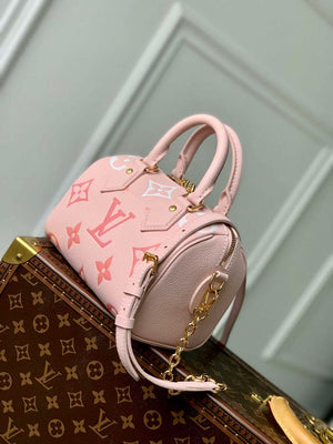 LV M46518 Louis Vuitton Speedy Bandouliere 20 Gradient Pink - Default Title - View 3