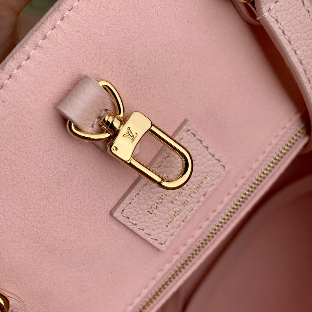 LV M46542 Louis Vuitton OnTheGo MM Bag Gradient Pink - Default Title - View 6