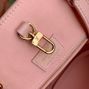 LV M46542 Louis Vuitton OnTheGo MM Bag Gradient Pink - Default Title - View 6
