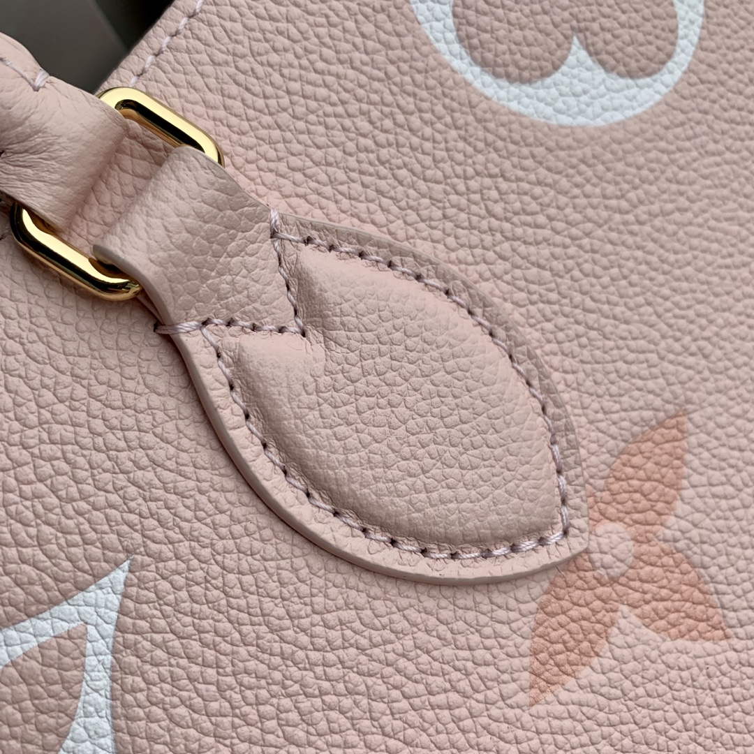 LV M46542 Louis Vuitton OnTheGo MM Bag Gradient Pink - Default Title - View 9