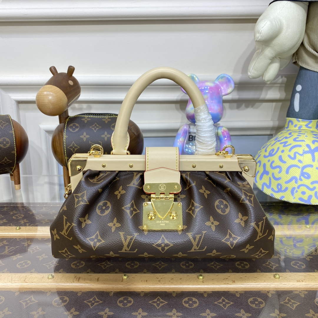 LV M46544 Louis Vuitton Monogram Clutch - Default Title - View 1
