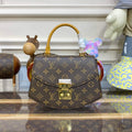 LV M46548 Louis Vuitton Tilsitt Monogram Handbag Brown - Default Title - View 1