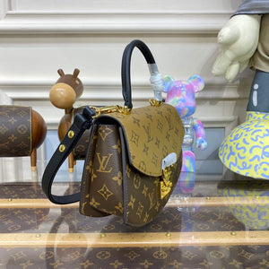 LV M46548 Louis Vuitton Tilsitt Monogram Handbag Yellow - Default Title - View 2