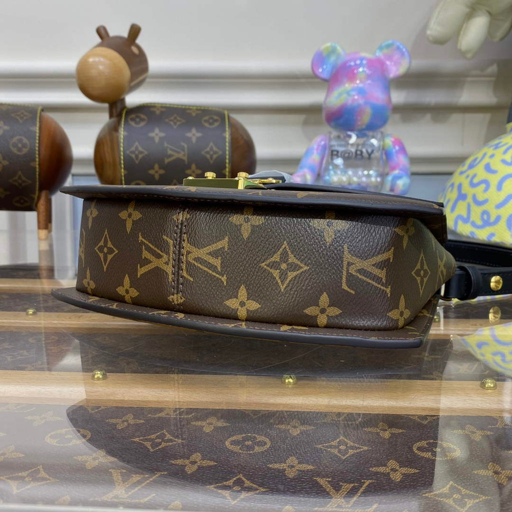 LV M46548 Louis Vuitton Tilsitt Monogram Handbag Yellow
