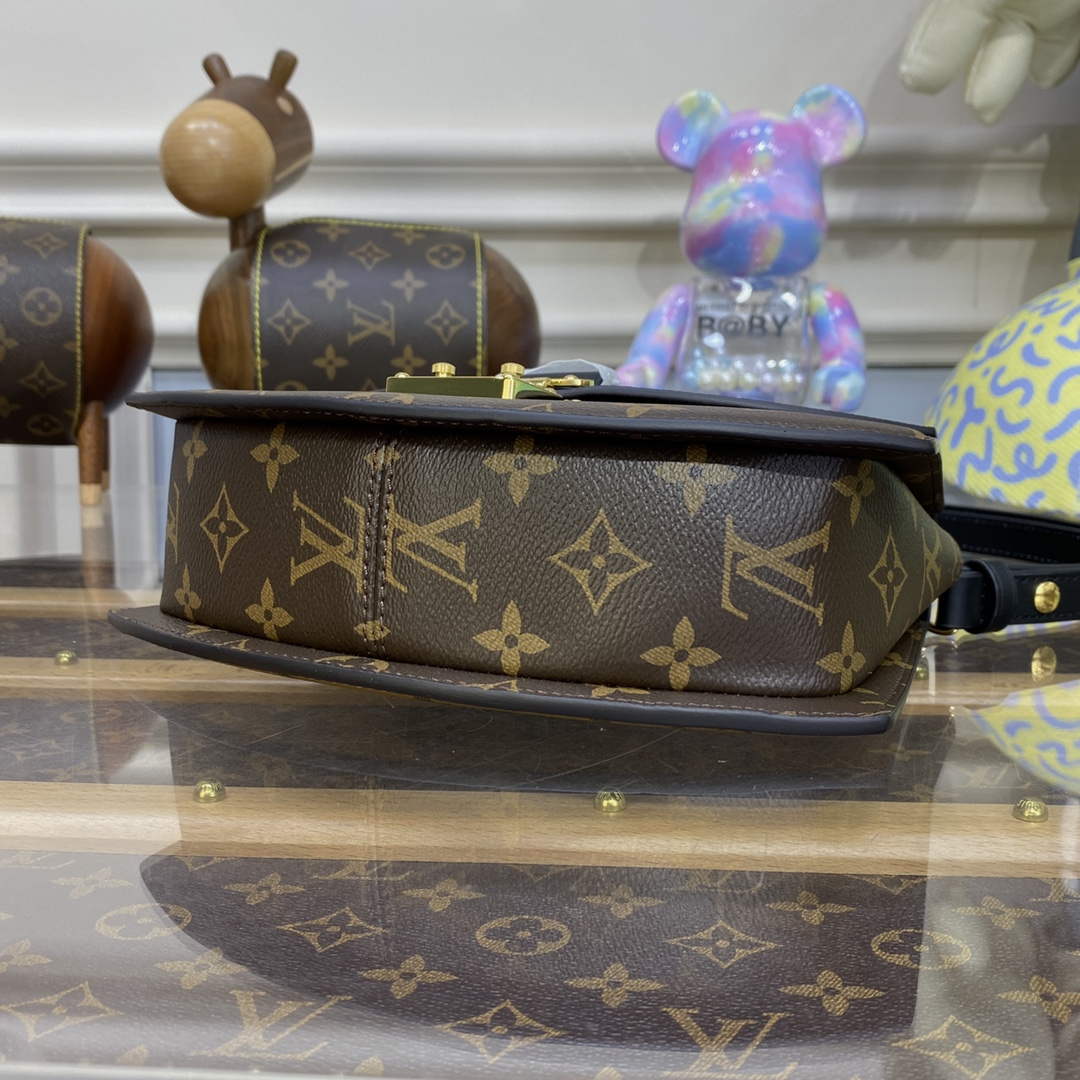 LV M46548 Louis Vuitton Tilsitt Monogram Handbag Yellow - Default Title - View 4