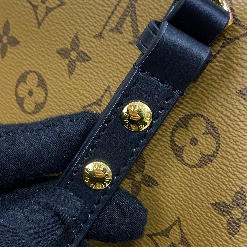 LV M46548 Louis Vuitton Tilsitt Monogram Handbag Yellow