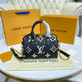 LV M46575 Louis Vuitton Speedy Bandouliere 20 Bag Black - Default Title - View 1