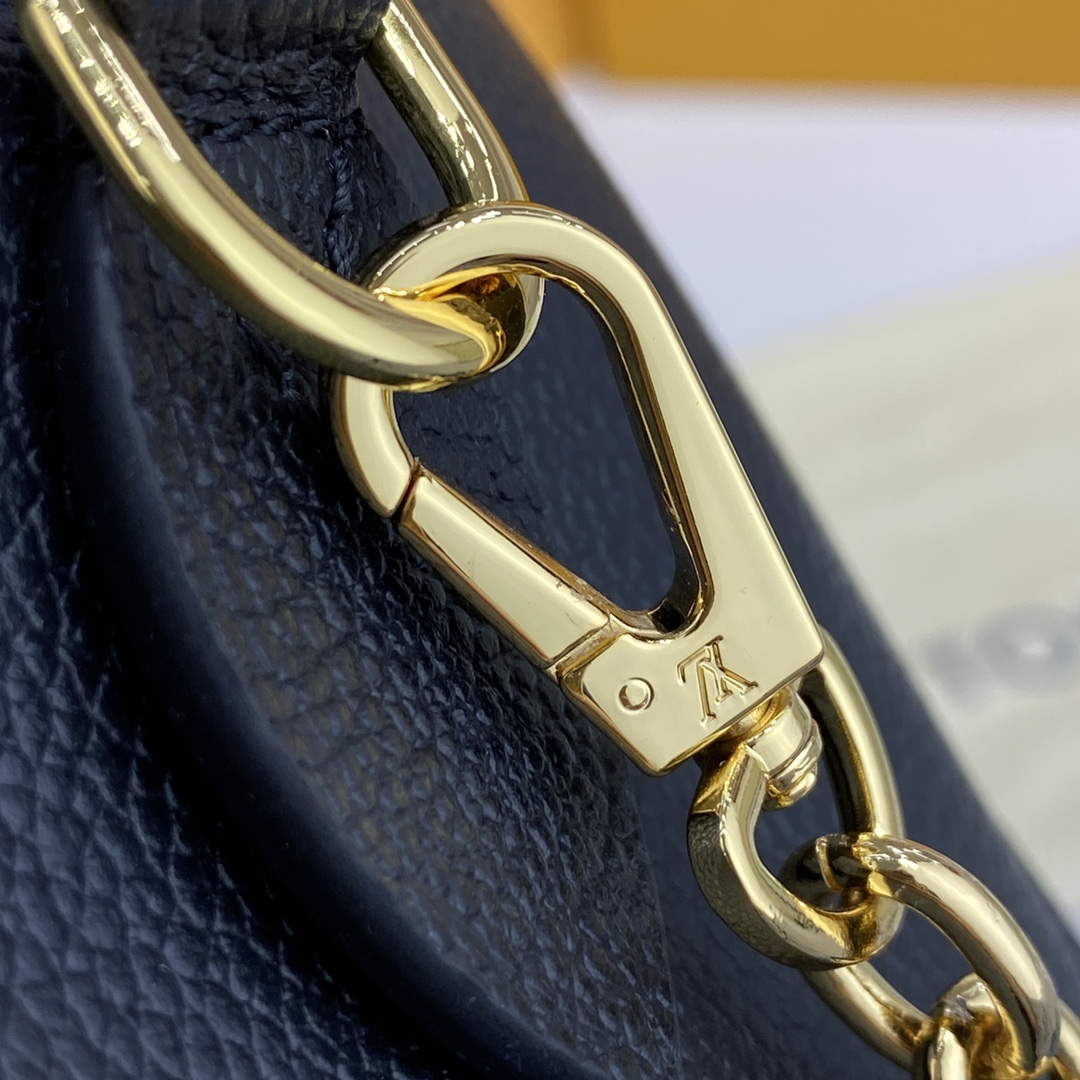 LV M46575 Louis Vuitton Speedy Bandouliere 20 Bag Black