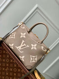 LV M46585 Louis Vuitton Trianon PM Tote Bag Cr¨¨me Beige