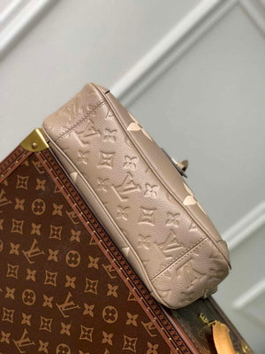 LV M46585 Louis Vuitton Trianon PM Tote Bag Cr¨¨me Beige - Default Title - View 3