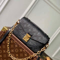 LV M46595 Louis Vuitton Pochette M¨¦tis East West Handbag Black - Default Title - View 1