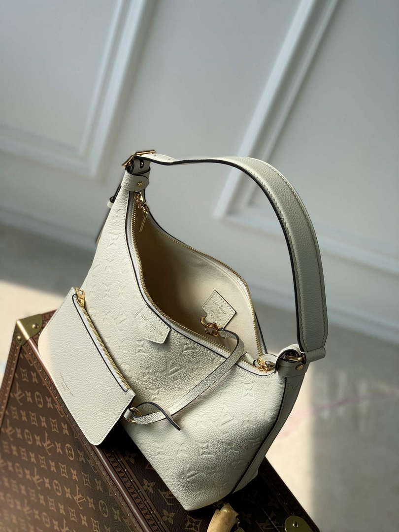 LV M46609 Louis Vuitton Sac Sport Bag Cr¨¨me Beige