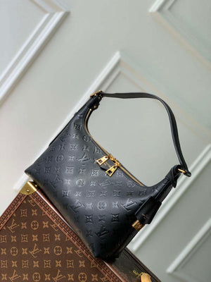 LV M46610 Louis Vuitton Sac Sport Bag Black - Default Title - View 3