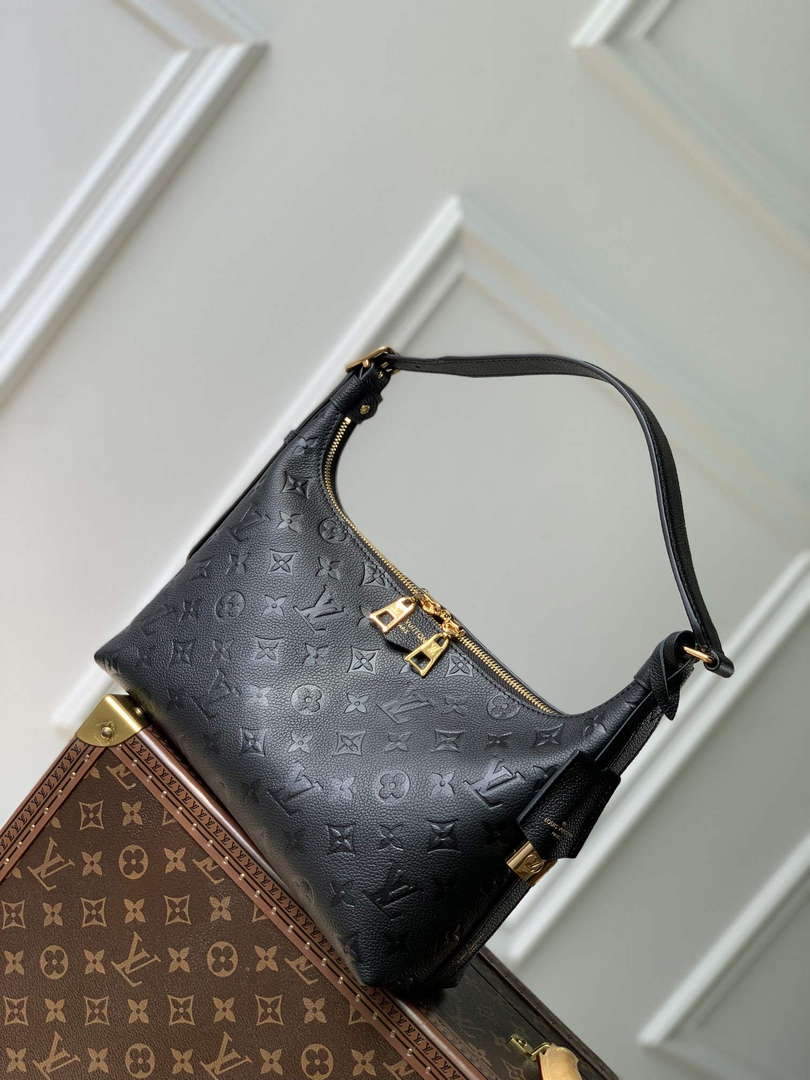 LV M46610 Louis Vuitton Sac Sport Bag Black - Default Title - View 3