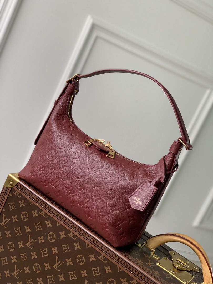 LV M46610 Louis Vuitton Sac Sport Bag Wine Red - Default Title - View 1