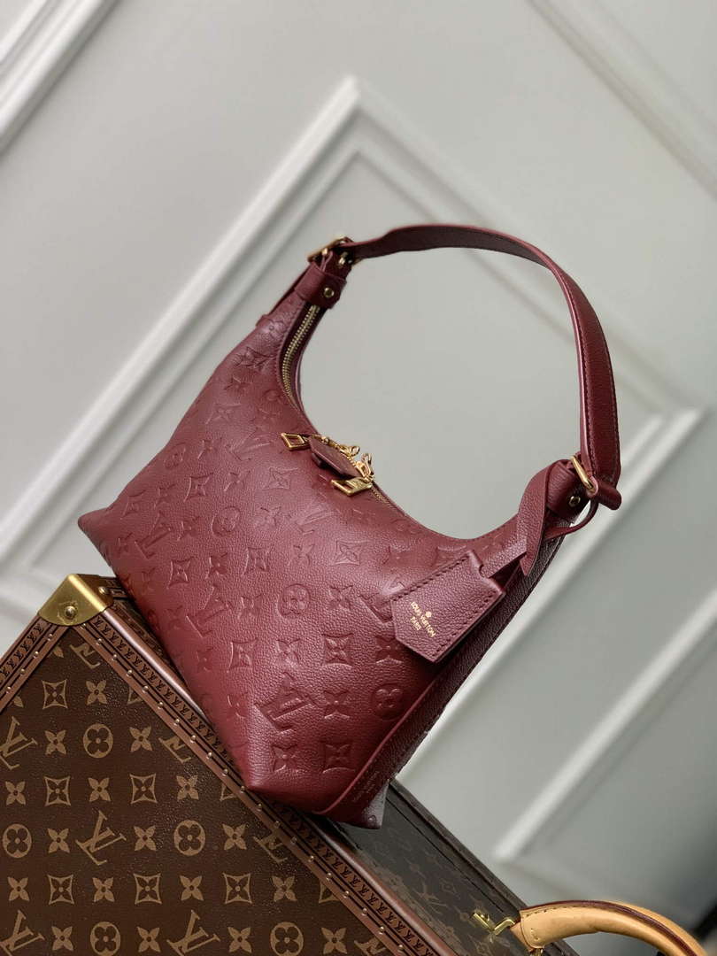 LV M46610 Louis Vuitton Sac Sport Bag Wine Red - Default Title - View 2