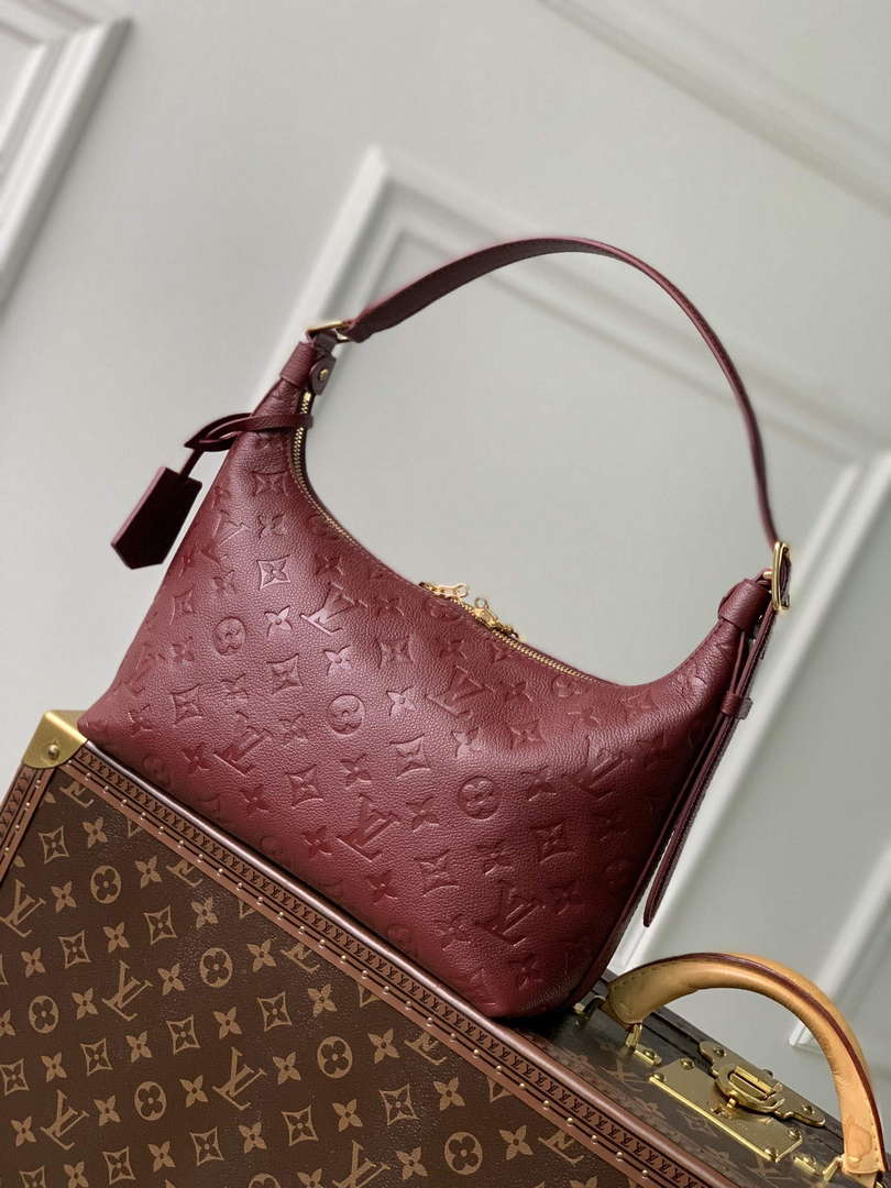 LV M46610 Louis Vuitton Sac Sport Bag Wine Red - Default Title - View 3