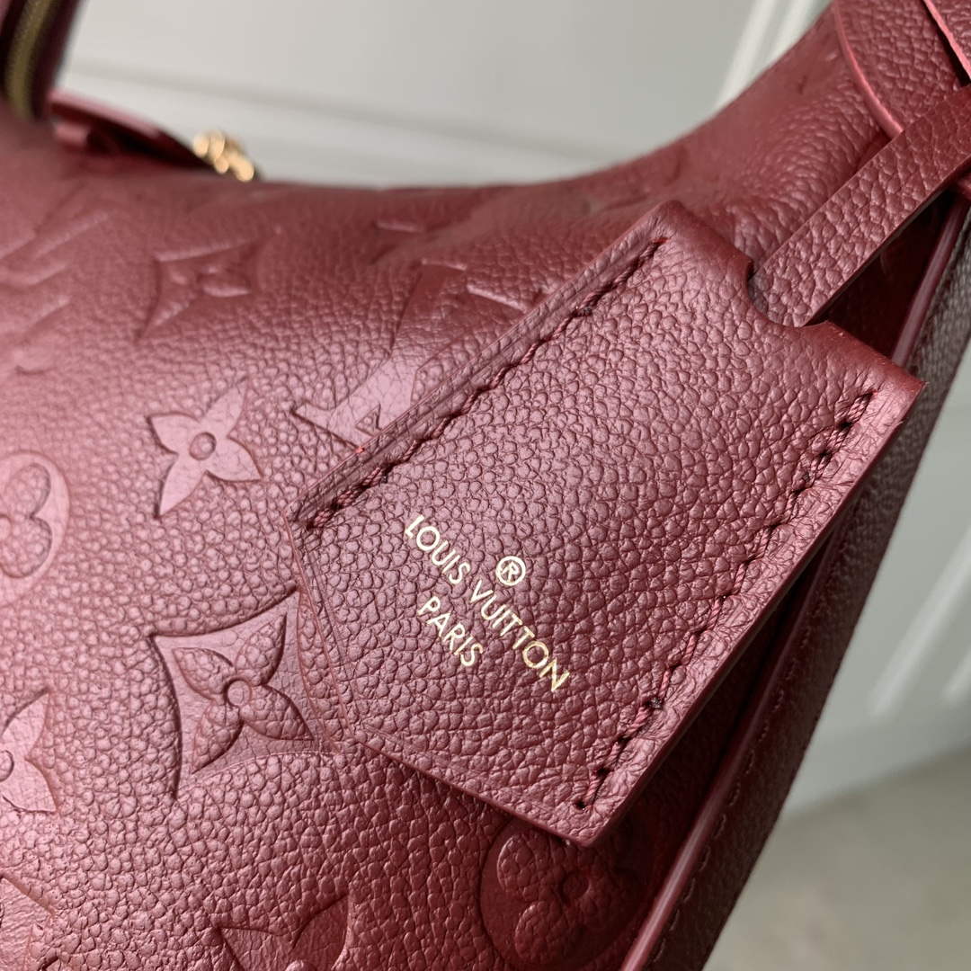 LV M46610 Louis Vuitton Sac Sport Bag Wine Red - Default Title - View 6