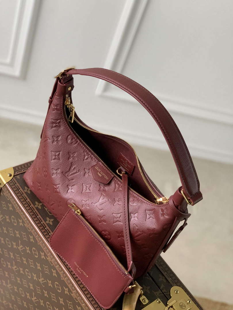 LV M46610 Louis Vuitton Sac Sport Bag Wine Red - Default Title - View 8