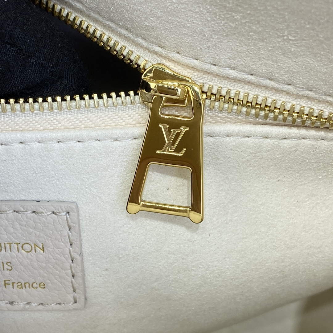 LV M46629 Louis Vuitton OnTheGo PM Handbag Beige - Default Title - View 7