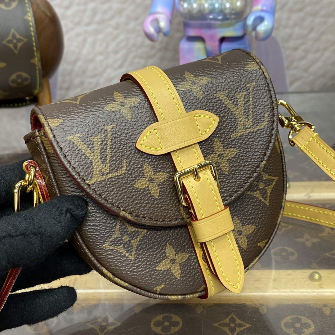 LV M46643 Louis Vuitton Micro Chantilly Bag Monogram - Default Title - View 5