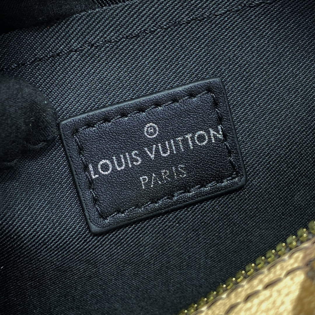 LV M46678 Louis Vuitton Keepall Bandouliere 25 Bag Brown - Default Title - View 8