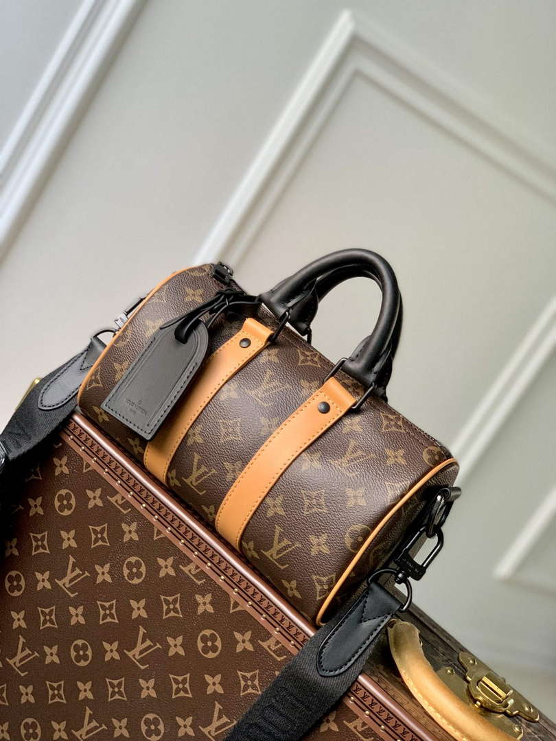 LV M46687 Louis Vuitton Keepall Bandouliere 25 Bag - Default Title - View 1