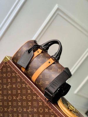 LV M46687 Louis Vuitton Keepall Bandouliere 25 Bag - Default Title - View 2